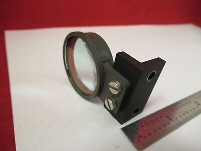 ZEISS GERMANY MONTED GLASS LENS MICROSCOPE PART OPTICS AS PICTURED &FT-2-15