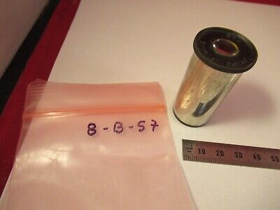 ANTIQUE ERNST LEITZ GERMANY EYEPIECE 6X B OPTICS MICROSCOPE PART AS PIC &8-B-57