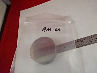 OPTICAL FLAT PYREX GLASS 1/20 WAVELENGTH METROLOGY OPTICS AS IS #AM-27