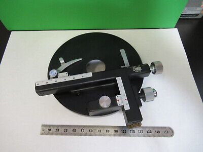 WILD HEERBRUGG SWISS M11 XY STAGE TABLE MICROSCOPE PART AS PICTURED &Q9-A-01