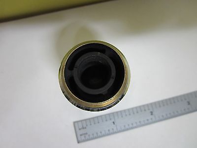 MICROSCOPE PART OLYMPUS OBJECTIVE IC 10X NEOSPLAN  JAPAN OPTICS AS IS BIN#T8-21