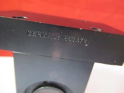 LEITZ WETZLAR GERMANY POL POLARIZER LENS 563478 MICROSCOPE PART AS PIC &13-A-16