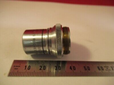 BAUSCH LOMB OBJECTIVE 10X 215mm MICROSCOPE PART OPTICS AS PICTURED &12-A-51