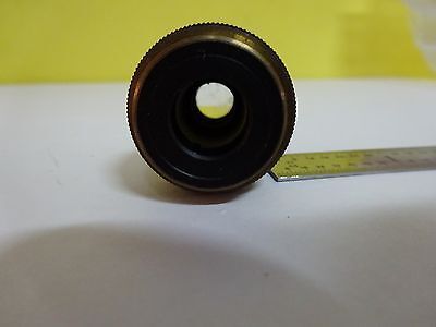 MICROSCOPE PART OBJECTIVE OLYMPUS M20 OPTICS AS IS BIN#W8-DC-18