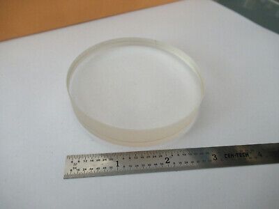 OPTICAL HUGE GLASS BI CONVEX DOUBLET PRO LASER OPTICS AS PICTURED &F2-A-218