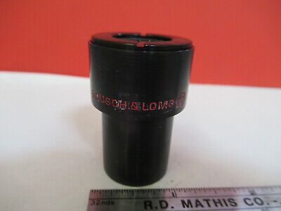 MICROSCOPE PART EYEPIECE OCULAR BAUSCH LOMB 15X WF OPTICS AS PICTURED &F6-A-85