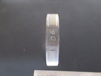 OPTICAL BK7 GLASS FLAT TRUNCATED ROUND BLANK OPTICS AS PICTURED &FT-1-A-77