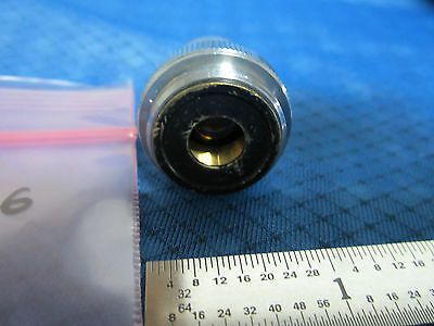 MICROSCOPE PART OBJECTIVE EDSCORP 5X  #3-26 OPTICS BIN#3