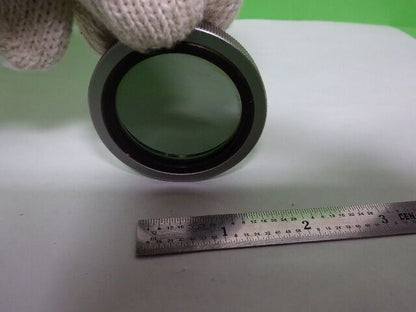 MICROSCOPE PART ZEISS GERMANY POLMI POLARIZER LENS POL OPTICS AS IS #AQ-05