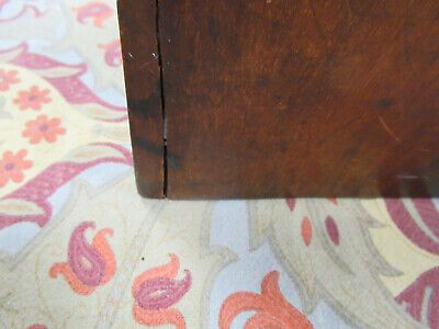 ANTIQUE WATSON UK EMPTY WOOD CABINET for MICROSCOPE AS PICTURED &TD-5