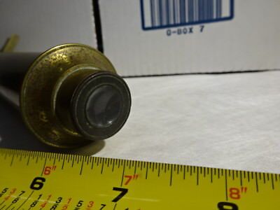 ANTIQUE 1880's BRASS MATTHEWS LONDON TUBUS EYEPIECE MICROSCOPE PART AS IS &96-01