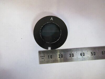 POLARIZER POL NIKON OPTICS MICROSCOPE PART AS PICTURED &B3-B-34