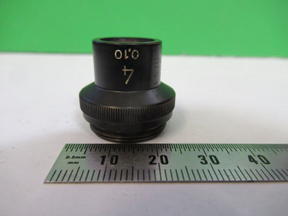 WILD HEERBRUGG M20 SWISS 4X LENS OBJECTIVE MICROSCOPE AS PICTURED #P4-B-75