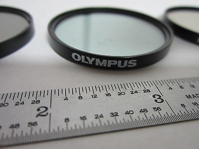 LOS 3 EA OPTICAL OLYMPUS JAPAN FILTER OPTICS BIN#N6-31