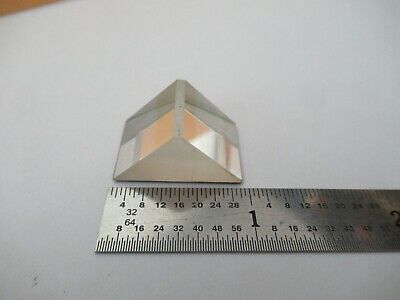 OPTICAL MIL SPEC GLASS PRISM LASER OPTICS AS PICTURED &F5-A-13