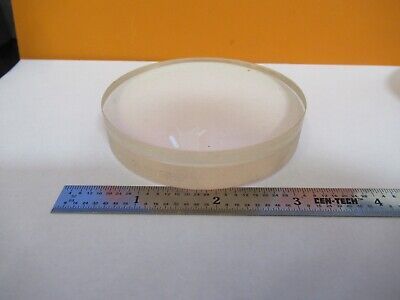 OPTICAL MIL SPEC LARGE BI CONVEX LENS PRO LASER OPTICS AS PICTURED &8M-A-02