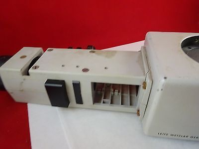 FOR PARTS MICROSCOPE LEITZ GERMANY VERTICAL ILLUMINATOR OPTICS AS IS BIN#C9-A-02