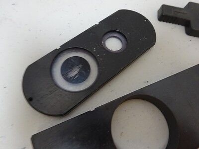 FOR PARTS MICROSCOPE EMPTY SLIDES FRAMES NIKON LEITZ for OPTICS AS IS BN#M8-C-15