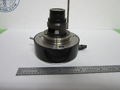 MICROSCOPE PART LEITZ ANALYZER POLARIZER LENS GERMANY OPTICS AS IS BIN#N8-04