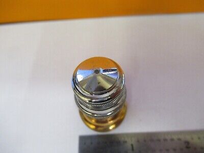 ANTIQUE ERNST LEITZ 70X 1/10 OBJECTIVE MICROSCOPE PART AS PICTURED &11-B-54