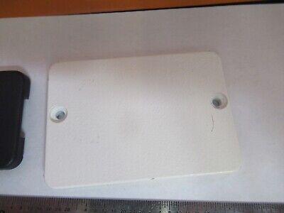 LEICA DMRB GERMANY LOT PLASTIC PLATES MICROSCOPE PART AS PICTURED &47-A-07