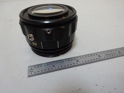 MICROSCOPE PART OPTICAL MOUNTED LENS EYEPIECE OPTICS ??  AS IS BIN#N8-H-15