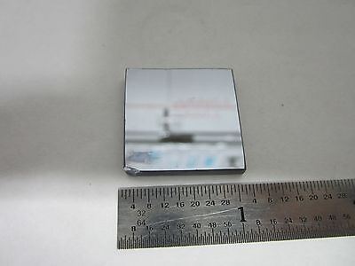 SILICON WAFER THICK OPTICAL INFRARED MIRROR SQUARE LASER OPTICS AS IS BIN#F5-22