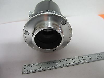 MICROSCOPE PART LEITZ WETZLAR 512593 CAMERA ADAPTER OPTICS BIN#K8-03