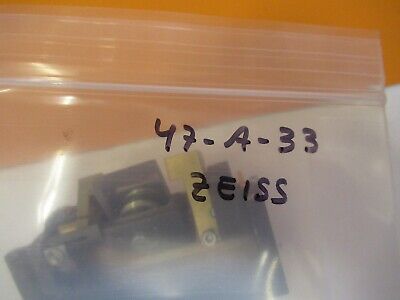 ZEISS GERMANY AXIOTRON MOUNTED MIRROR ASSEM MICROSCOPE PART AS PICTURED &47-A-33