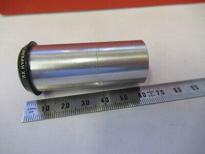 BAUSCH LOMB 5X EYEPIECE LENS OPTICS VINTAGE MICROSCOPE PART AS PICTURED &FT-5-L