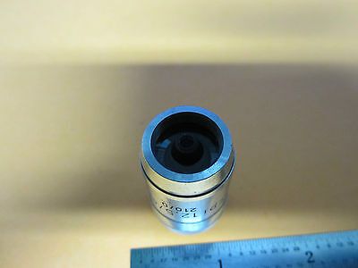 MICROSCOPE PART OBJECTIVE REICHERT AUSTRIA EPI 12.5X  OPTICS  BIN#D7-97