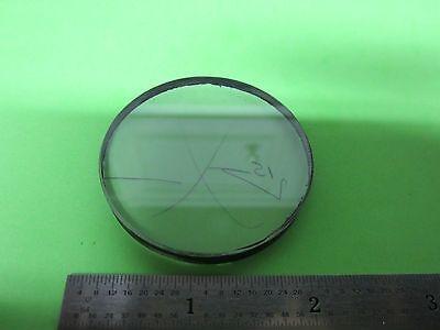 OPTICAL LENS ILLUMINATOR PRE-FORM DULL-POLISHED SIDES LASER OPTICS BIN#4V xvii