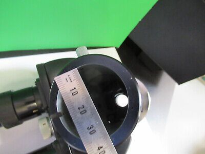 ERNST LEITZ TRINOCULAR HEAD OPTICS MICROSCOPE PART AS PICTURED #R9-A-08