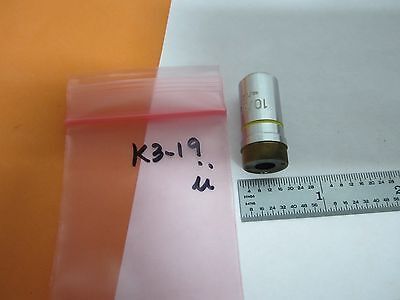 OBJECTIVE EPIPLAN 10X OPTICAL ZEISS GERMANY PART MICROSCOPE OPTICS BIN#K3-19