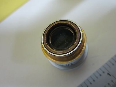 MICROSCOPE PART LEICA OBJECTIVE INDUSTRIAL 3X OPTICS AS IS BIN#T7-46