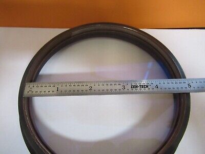 OPTICAL MIL SPEC HUGE MOUNTED FLAT GLASS WINDOW OPTICS AS PICTURED &FT-6-200