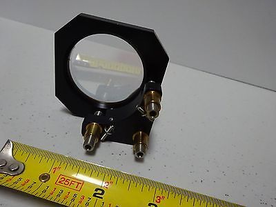 OPTICAL COATED MOUNTED LENS FILTER LASER OPTICS AS IS BIN#TC-4-1-J