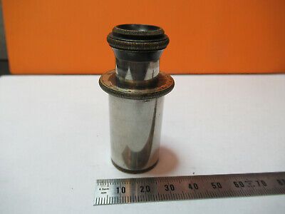 ANTIQUE ZEISS PROJ EYEPIECE OCULAR OPTICS MICROSCOPE PART AS PICTURED &P9-A-107