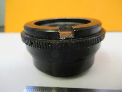 LEITZ WETZLAR SM-LUX lens + iris GERMANY MICROSCOPE PART AS PICTURED &H1-B-92