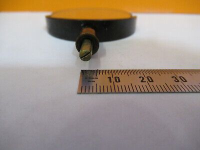 ANTIQUE CARL ZEISS JENA BRASS MIRROR OPTICS MICROSCOPE PART AS PICTURED P9-A-52