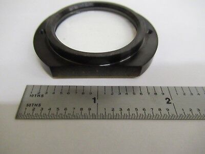 ZEISS AXIOTRON GERMANY LENS BRASS MOUNTED MICROSCOPE PART AS PICTURED #FT-3-31