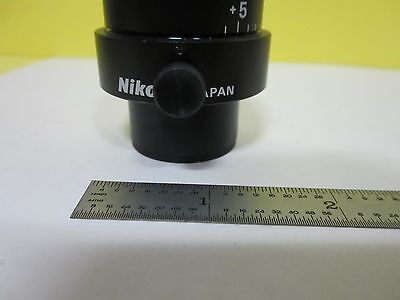 MICROSCOPE PART NIKON JAPAN SMZ-U  UW15X/17  OPTICS AS IS BIN#T6-28