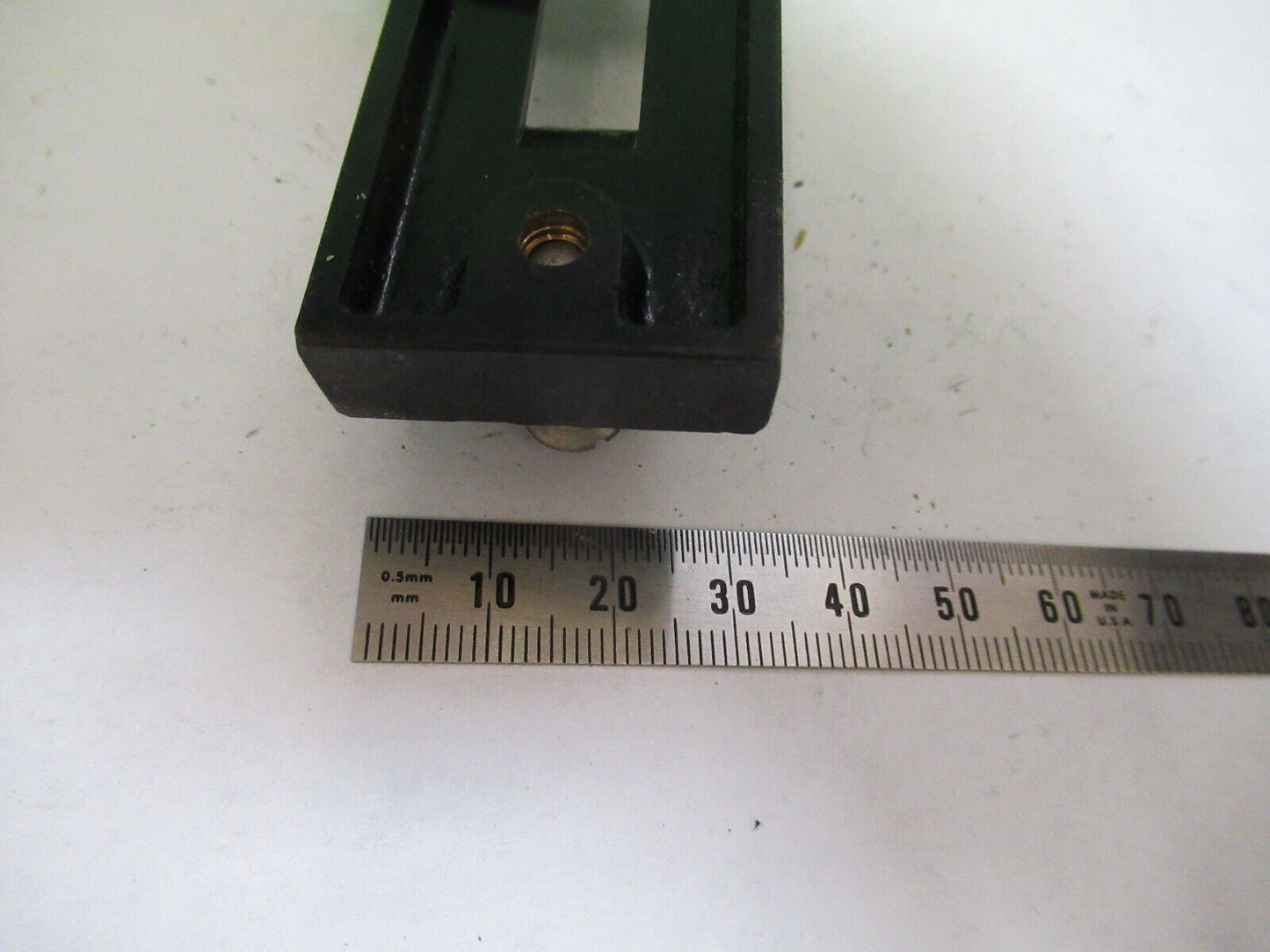 SPENCER POL HARDWARE FIXTURE MICROSCOPE PART AS PICTURED &Z1-A-176