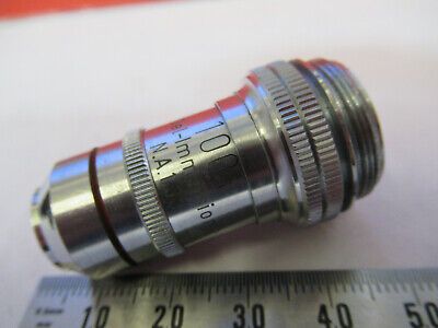 WOLFE WETZLAR OBJECTIVE 100X LENS OPTICS MICROSCOPE PART AS PICTURED &8Y-A-14