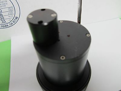 MICROSCOPE PART 1/2X LENS +BEAM SPLITTER ??? OPTICS BIN#F3-59