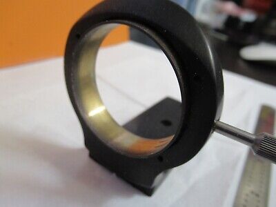 LEITZ GERMANY BRASS CONDENSER HOLDER DIALUX MICROSCOPE PART AS PIC &14-FT-29