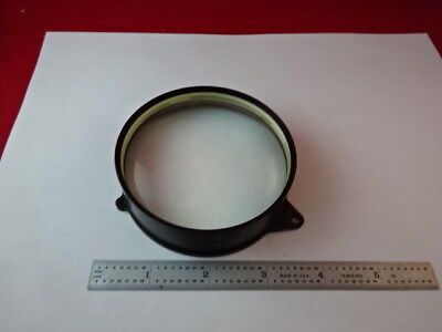 OPTICAL MOUNTED LENS CONVEX CONCAVE MIL SPEC LASER OPTICS AS IS #50-A-06