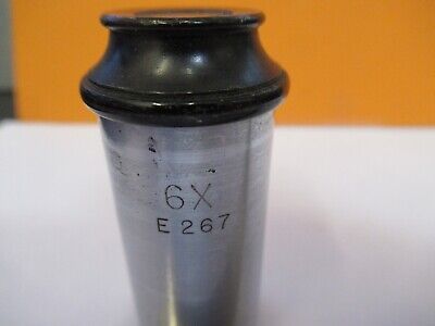 VINTAGE SPENCER AO 6X EYEPIECE OCULAR MICROSCOPE PART OPTICS AS PICTURED G1-A-71