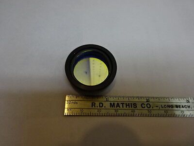 OPTICAL FILTER OPTICS AS IS #81-07