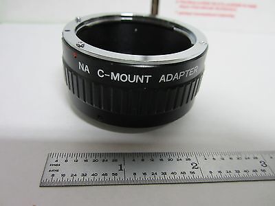 OPTICAL C-MOUNT ADAPTER JAPAN  FOR CAMERA MICROSCOPE OPTICS  BIN#N7-12